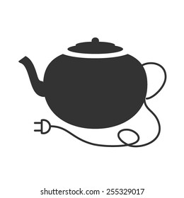 Tea Kettle vector image to be used in web applications, mobile applications and print media