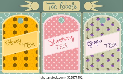 Tea labels