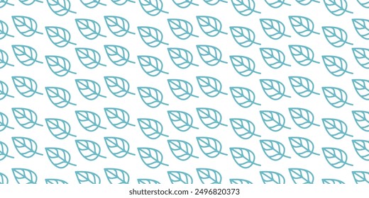 tea leaves pattern background. green leaves vector pattern background. Green tea leaf seamless pattern. seamless patterns with green leaves of tea. 
