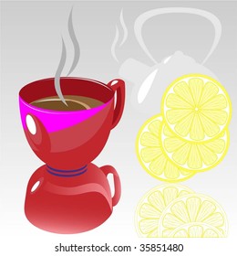 tea with lemon