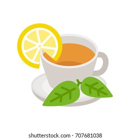 Tea with lemon
