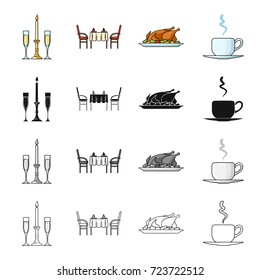 Tea, liquid, restaurant and other web icon in cartoon style.Refreshment, cup, coffee, icons in set collection.