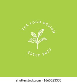 Tea Logo Cafe Design Illustration 2