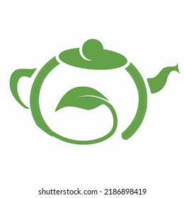 tea logo in collaboration with a kettle for your drink brand logo