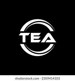 TEA Logo Design, Inspiration for a Unique Identity. Modern Elegance and Creative Design. Watermark Your Success with the Striking this Logo.