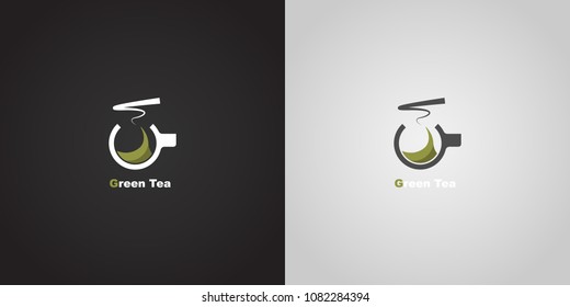 Tea Logo icon Abstract Design template. use for brand in business. Vector EPS10. 