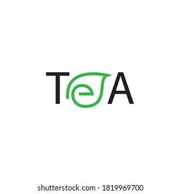 Tea logo template vector icon design