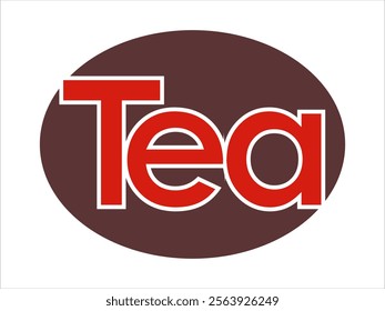 TEA logo vector as information for a place to drink and rest