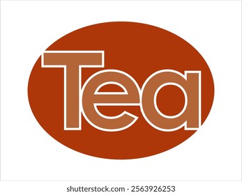 TEA logo vector as information for a place to drink and rest