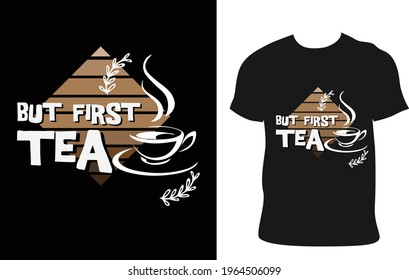 Tea Lover T shirt Design 