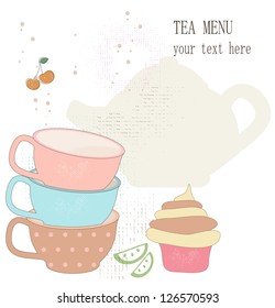 Tea menu