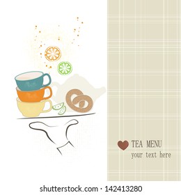 Tea menu
