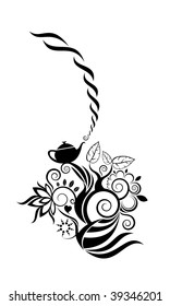 Tea motive vector design