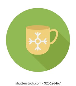 
Tea Mug Colored Vector Icon
