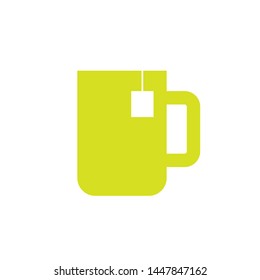 tea mug icon. Logo element illustration. tea mug design. colored collection. tea mug concept. Can be used in web and mobile