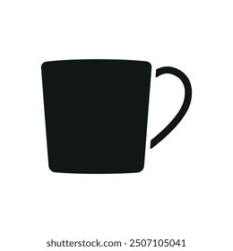 Tea mug icon vector design templates simple and modern concepts