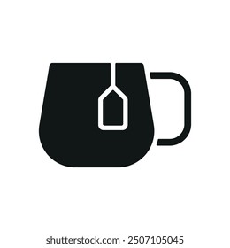 Tea mug icon vector design templates simple and modern concepts