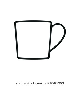 Tea mug icon vector design templates simple and modern concepts