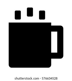 Tea Mug Vector Icon 