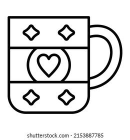 Tea Mug Vektorsymbol. Kann für Druck-, Mobil- und Web-Anwendungen verwendet werden.