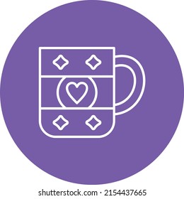 Tea Mug vector icon. Can be used for printing, mobile and web applications.