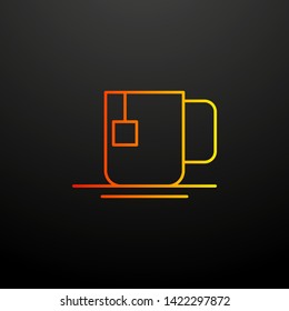 tea nolan icon. Elements of autumn set. Simple icon for websites, web design, mobile app, info graphics