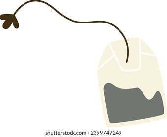 Tea Paper Bag Vector Illustration