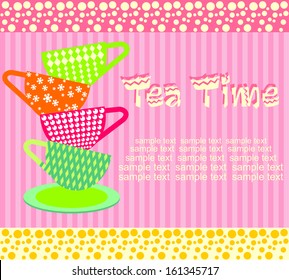 tea party card