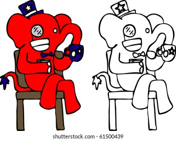 Tea Party (Fancy Elephant)
