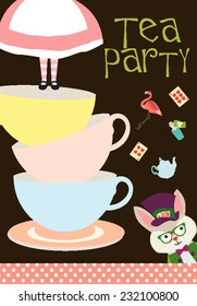 Alice In Wonderland Tea Party Images Stock Photos Vectors Shutterstock