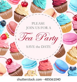 Tea party invitation