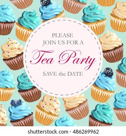 Tea party invitation