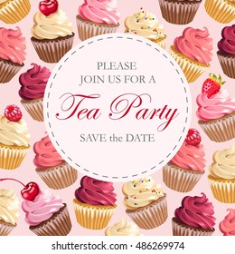 Tea party invitation