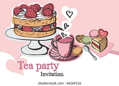 Tea Party Invitation