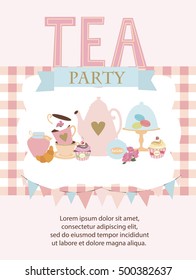 Baby Shower Invitation Vector Design Stock Vector (Royalty Free ...