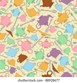 Tea party seamless
