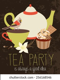 Tea party and spice