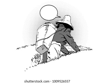 Tea plantation. The harvest. Chinese peasant.
