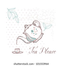tea please card