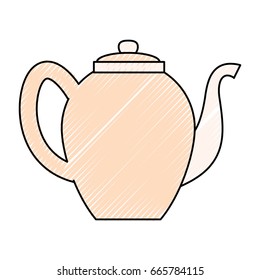 Tea porcelain jar
