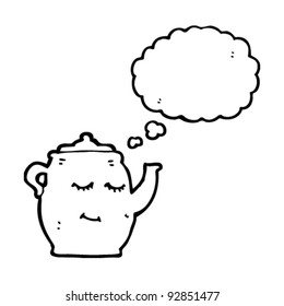tea pot cartoon character