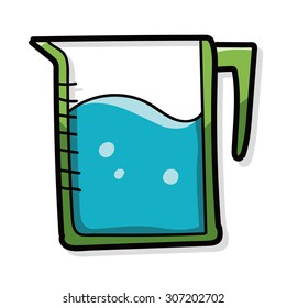 tea pot color doodle