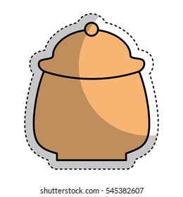 tea pot container isolated icon vector illustration design