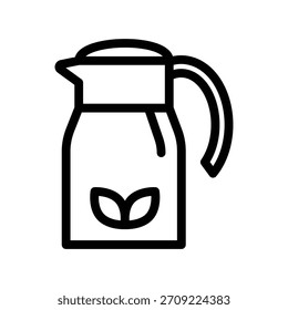 Plantilla de diseño de Vector de ilustración de icono de té