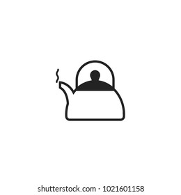 tea pot icon. sign design