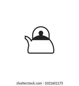 tea pot icon. sign design