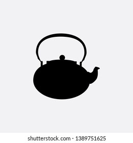 tea pot icon sign signifier vector