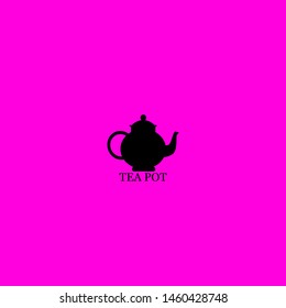 tea pot icon sign signifier vector