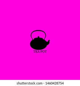 tea pot icon sign signifier vector