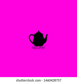 tea pot icon sign signifier vector